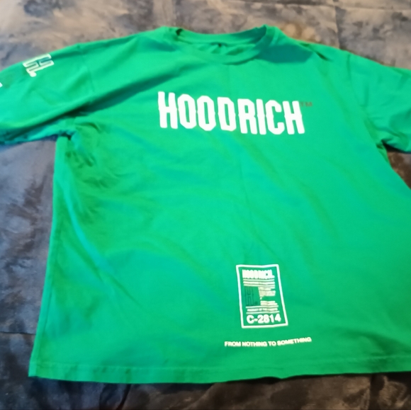 HOODRICH 2 T Shirts XXL and 2 Short XL Bundle White Green Black Red - Picture 8 of 14